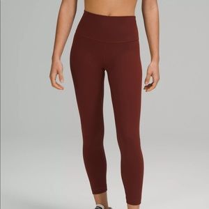 Lululemon maroon leggings size 00